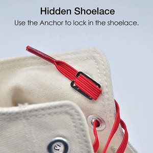 Pas de lacets à nouer, ancre de lacets, verrouillage pour chaussures adultes et enfants - Product Image 2