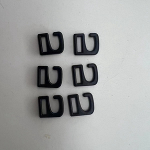 Hebillas de Metal Negras en Forma de Ocho, 10 mm de Diámetro Interior, para Zapatos, Bolsos, Ropa, Manualidades, Accesorio de Ferretería Duradero - Product Image 1