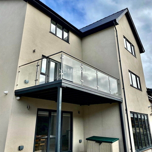 YL Modern Style Stainless Steel DIY Balustrade Outdoor Handrail Glass <strong>Railing</strong> for Deck Terrace <strong>Balcony</strong> - Product Image 5