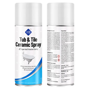 Peinture en aérosol texturée à revêtement céramique, faible odeur, bricolage, lavabo <span class=keywords><strong>de</strong></span> <span class=keywords><strong>salle</strong></span> <span class=keywords><strong>de</strong></span> <span class=keywords><strong>bain</strong></span>, baignoire, comptoir, <span class=keywords><strong>carrelage</strong></span>, <span class=keywords><strong>douche</strong></span>, bateau, meubles, peinture 450 ml - Product Image 2
