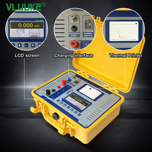 VLUUKE LNZZ10AB Probador electrónico de resistencia de bobinado de CC Voltaje de 220V Garantía de 1 año - Product Image 3