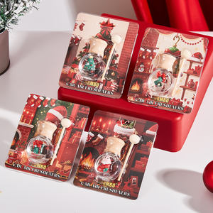 Parfum de voiture en glaçage coloré, collection de Noël, ornement d'aromathérapie, cadeau, nouveau clip de ventilation de voiture, désodorisant - Product Image 3