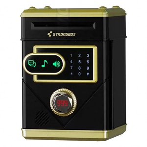 Sáng Tạo Tiền Gửi ATM Âm Nhạc Tự Động Tiền Cuộn Giấy Máy Hút Mật Khẩu Khóa An Toàn An Toàn Trẻ Em Tiền Gửi Tiền Ngân Hàng - Product Image 6