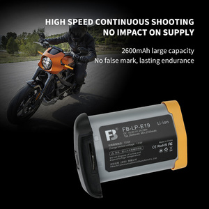 Batterie d'appareil photo LP <span class=keywords><strong>E19</strong></span> personnalisée pour appareil photo reflex Canon Eos R3 1DX 1DX2 1DX3 1D4 1DS4 - Product Image 2