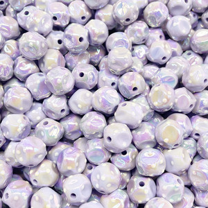 Belle vague goutte huile météorite perles bricolage té<span class=keywords><strong>l</strong></span>éphone portable chaîne perle matériel acrylique perles en vrac - Product Image 2