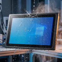 Moniteur tactile industriel entièrement étanche IP65, résistant à la poussière et à l'huile