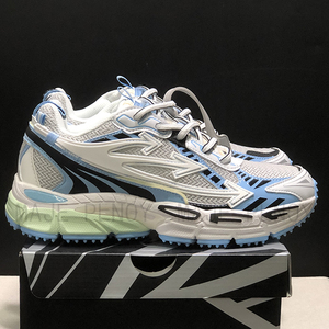 Thiết Kế Giày 2024 Phụ Nữ Người Đàn Ông Trắng Được Trở Lại Phải Sneakers Trang Trí Mũi Tên Logo Ren-up Khâu Giản Dị Giày Sneakers - Product Image 4