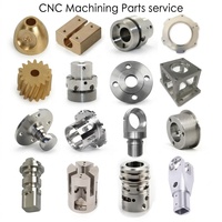 Servicio de Mecanizado CNC, Piezas de Fresado CNC de Acero Inoxidable y Latón, Tolerancia de 0.01 mm, Piezas para Dispositivos Médicos, Buje CNC Personalizado