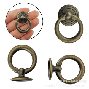 Qinggu Ring Furniture Handle Zinc Alloy B45 Drawer Traditional Durable - Product Image 1
