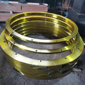 Nhà Máy bán hàng trực tiếp Độ chính xác cao tùy chỉnh kim loại thép không gỉ công nghiệp CNC gia công Con lăn Vòng tuyến mặt bích bán buôn - Product Image 4