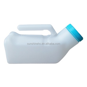 MUESTRA GRATUITA DL331 Botella de Orina Masculina de Plástico con Tapa, Botella de Orina Portátil para Hombres, Contenedor de Orina para Hospital, Contenedor de Orina para Exteriores, para Adultos - Product Image 2