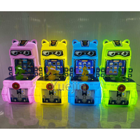 Machine de jeu d'arcade pour enfants - Jeu vidéo interactif à monnayeur en acier inoxydable avec garantie d'un an