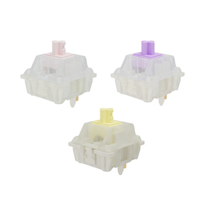Interrupteur de clavier mécanique <span class=keywords><strong>GATERON</strong></span> KS-3 X1 Milky Pro Linéaire Tactile Silencieux Tactile Lourd 5 Broches Hot Swap Personnalisable pour Gaming - Product Image 1