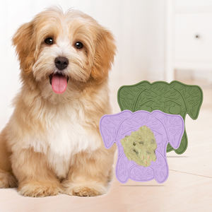Neues Design Silikon Slow Feeder Angst Linderung Katzenfutter Matten Rutsch feste Leck matte für Hunde - Product Image 4