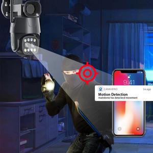 Camera <span class=keywords><strong>IP</strong></span> Camera Quan Sát An Ninh 2.8Mm-8Mm Ống Kính Kép PTZ 8MP HD Ngoài Trời Có Thẻ Sim Wifi 4G Camera Quan Sát Người Theo Dõi Màu Sắc Ban Đêm Camhi - Product Image 5