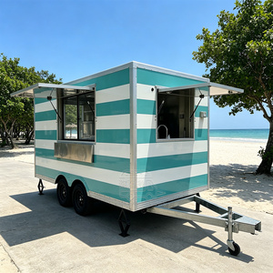 Camion de restauration mobile en acier inoxydable entièrement équipé pour pizzas, cuisine commerciale, homologué DOT VIN CE - Product Image 6