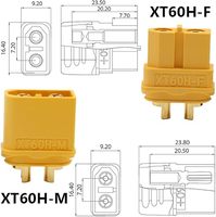Connecteur Étanche XT30 XT60 XT90 Mâle Femelle XT60H-F pour Batterie Lipo - Prise Électrique XT60