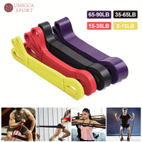 Bandas de entrenamiento de látex con logotipo personalizado, terapia de dominadas para hombres y mujeres, bandas de cadera, bandas de resistencia, Conjunto de Asistencia para ejercicio de gimnasio