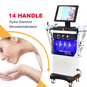 Appareil multifonctionnel professionnel d'hydrodermabrasion au diamant, microdermabrasion, hydratation et oxygénation pour salons de beauté modernes, centres commerciaux et gymnases - Product Image 6