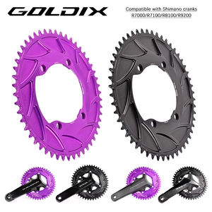 Rueda <span class=keywords><strong>de</strong></span> cadena <span class=keywords><strong>de</strong></span> <span class=keywords><strong>bicicleta</strong></span> <span class=keywords><strong>de</strong></span> carretera GOLDIX 110BCD para <span class=keywords><strong>Shimano</strong></span> R7000 R8000 R9200 piñón 46 48 50T 52T 54T 56T plato <span class=keywords><strong>de</strong></span> <span class=keywords><strong>bicicleta</strong></span> - Product Image 6