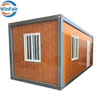 WinFair Supply Fournisseur doré Prix compétitif Venezuela Petite maison Portable préfabriqué Maisons conteneurs dépliables Café