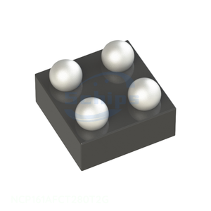 Composant électronique de gestion de l'alimentation (PMIC) d'origine 4 XFBGA, WLCSP NCP161AFCT280T2G - Product Image 1