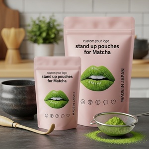 100g 250g Custom Printed Stand Up Pouch Aluminum Foil Laminated Resealable Zipper for Coffee Tea Powder China Manufacturer - Product Image 2