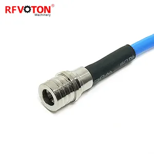 Fabrika fiyat QMA erkek bağlantı kablosu RG402 kablo kablosu montaj ile 50cm özelleştirilmiş