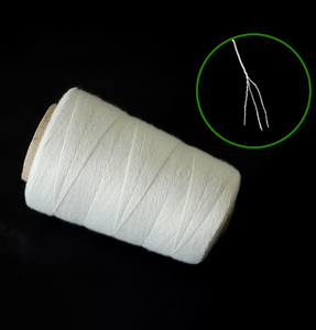 Filo per Macchina da Cucire Ecologico 12S/5 ad Alta Tenacità 100% Cotone Filato per Cucitura Sacchi di Riso con Resistenza Chimica - Product Image 2