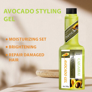 Gel Coiffant Professionnel à l'Extrait Naturel d'Avocat OEM, Fixation Forte et Brillance pour Cheveux Bouclés - Product Image 6