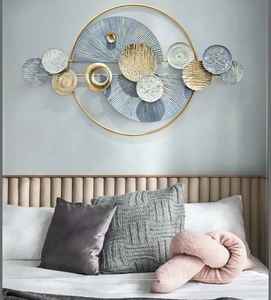 Arte de la pared Decoración de Metal de moda personalizable Colores modernos Diseño único para el hogar elegante Sala de estar e interiores de calidad de exportación - Product Image 5