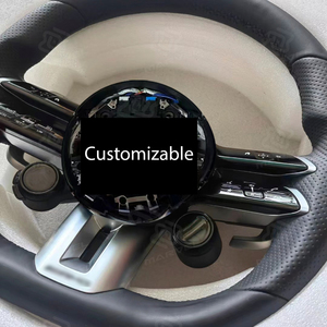 Volante de Cuero en Oferta para <span class=keywords><strong>Mercedes</strong></span> Benz <span class=keywords><strong>AMG</strong></span> C63 E63 GT50 GT63 G63 GLE53 GLE63 W213 W176 W167 W222, Listo para Instalar - Product Image 2