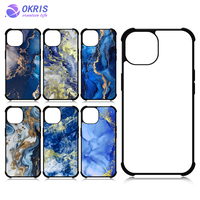 Coque de téléphone portable DIY par sublimation pour iPhone 18/IP17 – Coques vierges antichoc pour iPhone 17 Air/15 Pro