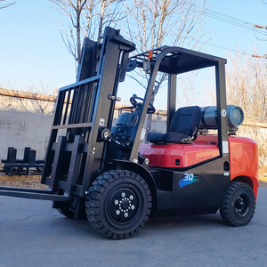 Miễn phí vận chuyển DIESEL xe nâng nâng xe tải 3 tấn 4 Tấn Đạt xe nâng với ngã ba định vị và Side Shifter kho xe nâng - Product Image 5