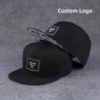 Casquette Snapback personnalisée avec logo, 6 panneaux, visière plate, unisexe, réglable, style Hip Hop, décontractée, pour l'extérieur, vente en gros