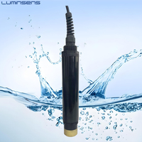 Medidor de Oxígeno Disuelto Fluorescente Industrial con Sonda de Resistencia Digital CE ISO para Aguas Residuales de Plantas de Agua en Estanques de Camarones