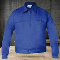 Veste de travail bleue taille 48