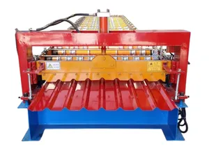Rotolo personalizzato che forma la macchina per la produzione di piastrelle metalliche Mabati sud Africa