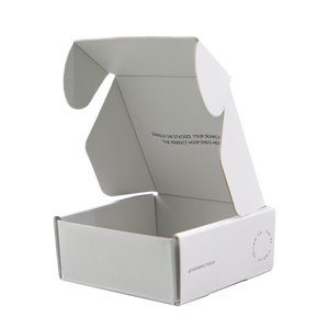 Caja de Cartón Corrugado Plegable Personalizada <span class=keywords><strong>para</strong></span> Pendientes de Aro, Joyería Pequeña, Embalaje de Regalo, Cartón de Envío, Venta al Por Mayor - Product Image 5