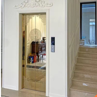 Ascenseur domestique automatique pour appartement, taille de cabine personnalisable, ascenseur extérieur certifié CE, adapté aux personnes âgées et aux personnes handicapées