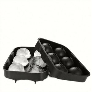Moule à glaçons géant en silicone sans BPA, grande taille 2 pouces, 6 cavités, haute qualité - Product Image 1