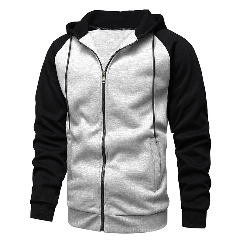 Light grey + black