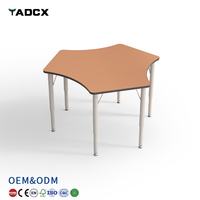 Bureau d'étude pour étudiants, bureau et chaise d'école modernes réglables, table de lecture et de formation, table d'étude pour étudiants avec rangement
