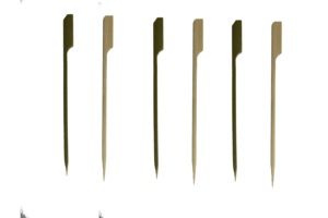 15Cm Cuisine Delli Plat Bambou BBQ Brochette de Teppo - Product Image 6