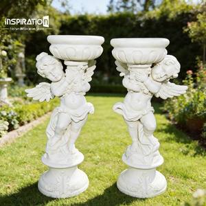 Soldat romain grandeur nature en pierre synthétique pour place européenne, figurine d'art vintage en grès artificiel - Product Image 6