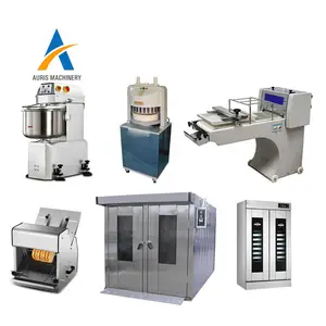 Commercial bakery equipment dough cream mixer baking oven bread/cake/pizza making line for shop