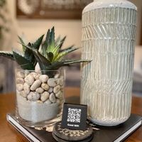 Acrylique ABS Menu Stands QR Menu Stand Connect WiFi QR Table Signes Debout libre Prix Affichage Menu Table App QR Code Signe