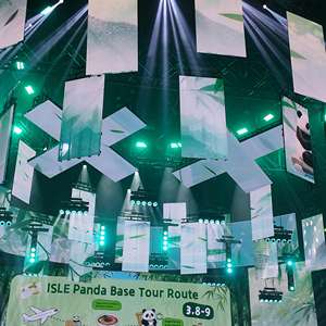 Pantalla LED Cinética de 50KG y 9M, Sistema de Iluminación Cinética DMX512, Panel LED Elevable para la Exhibición ISLE 2026 - Product Image 2