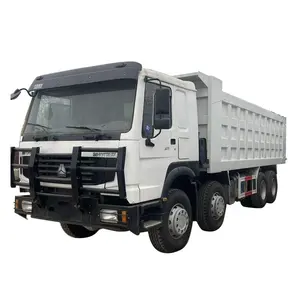 Truk sampah Dump truk Sinotruck HOWO 371HP bekas, truk sampah 6x4 8x4 truk Kuat kualitas tinggi