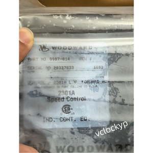 1PCS NUEVO Controlador WOODWARD 9907-014 2301A Envío Rápido a través de Fedex/DHL - Product Image 4